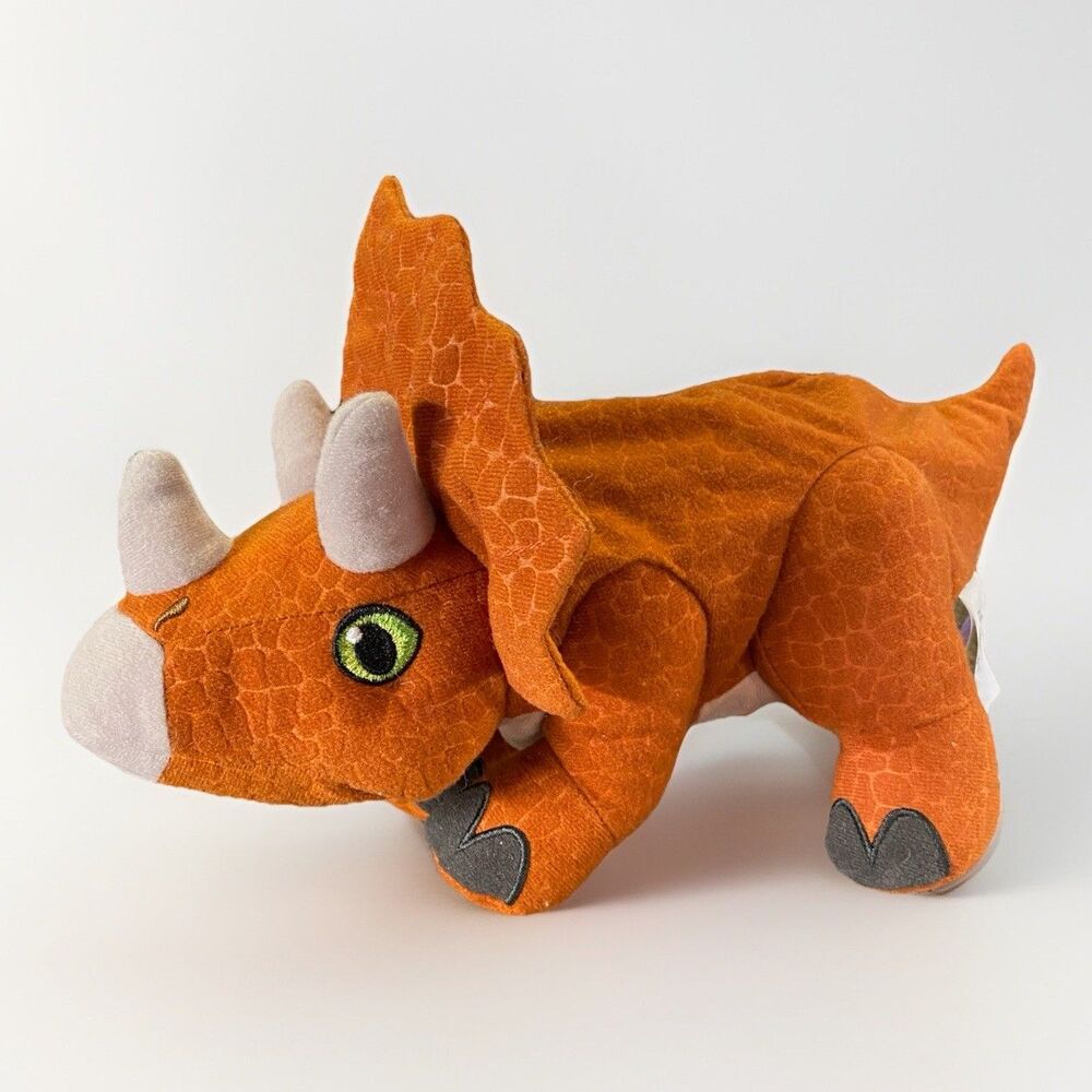 Official Universal Studios Jurassic World Triceratops Dinosaur 6”Soft Toy Plush